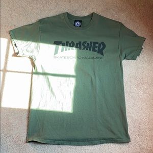 Thrasher Green Tee